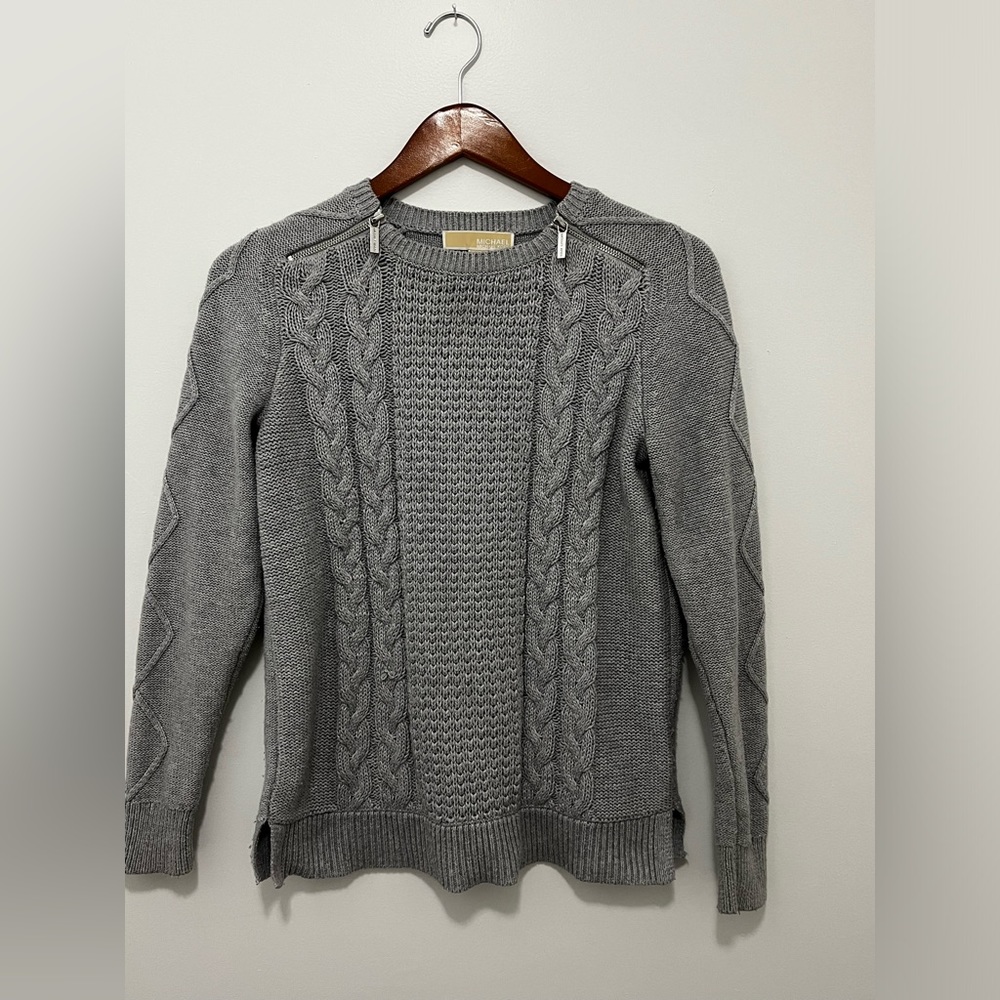 MICHAEL Michael Kors Grey Knit Sweater